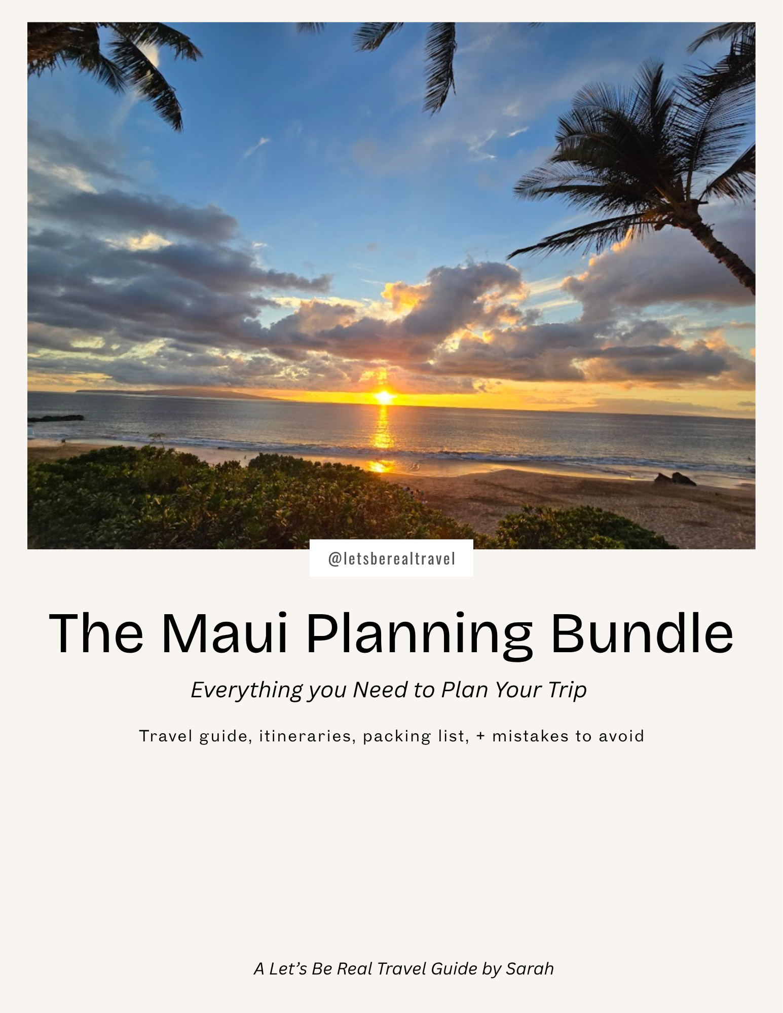 The Maui Planning Bundle